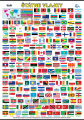Štátne vlajky | XL (100x70 cm), XXL (140x100 cm), A3 (42x30 cm), bez líšt, A4 (30x21 cm), bez líšt