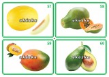 Súbor 24 kariet - ovocie 2